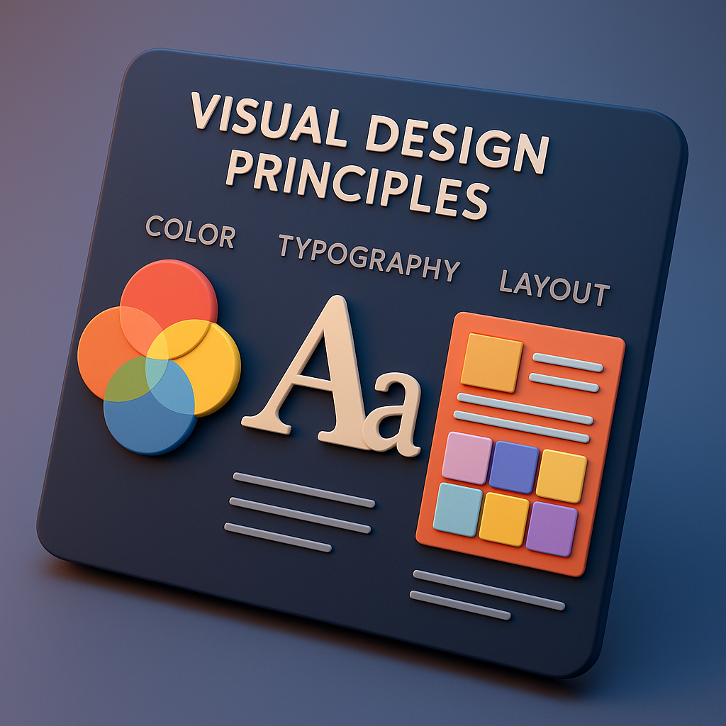 Visual Design Principles (Color, Typography, Layout)