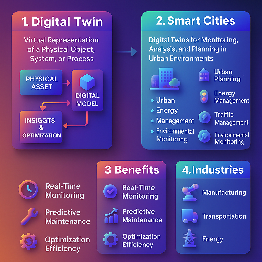 Digital Twins for Smart Cities &amp; Industries