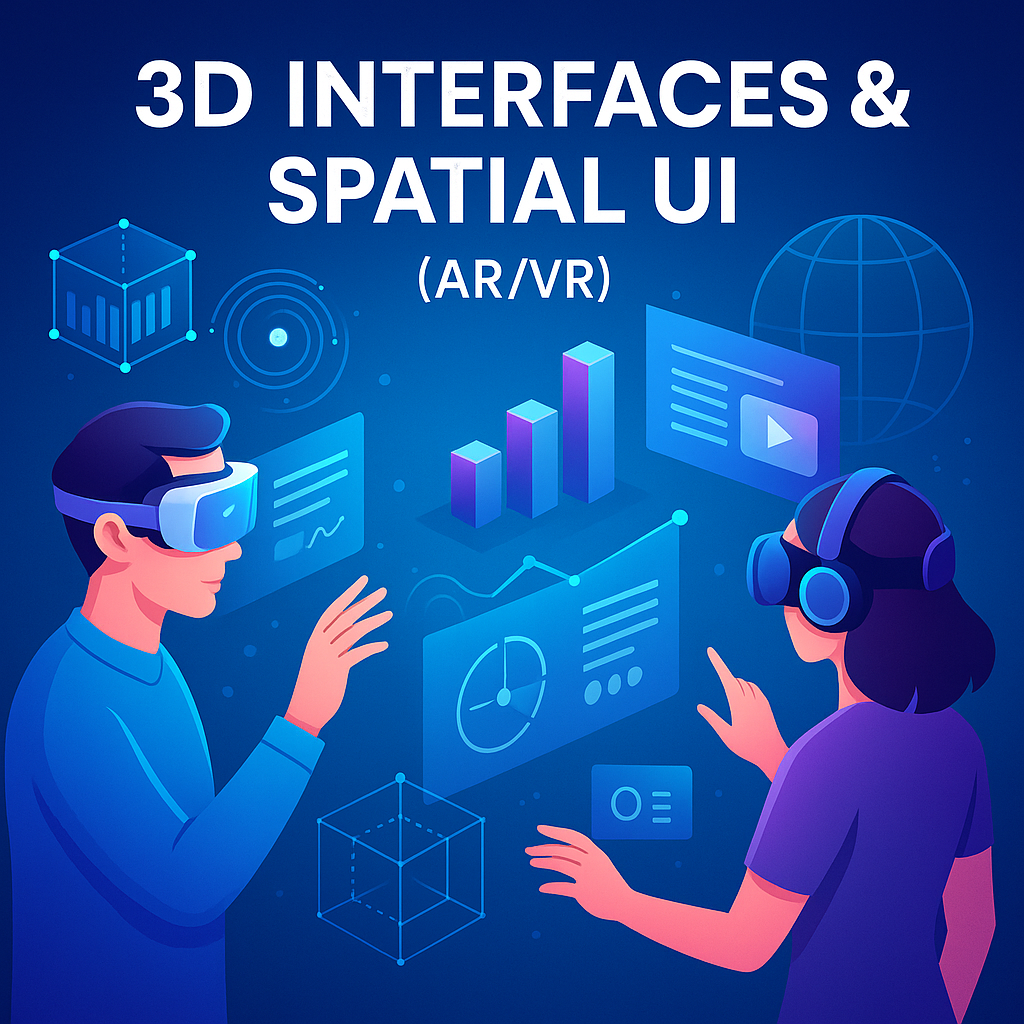 3D Interfaces &amp; Spatial UI (AR/VR)